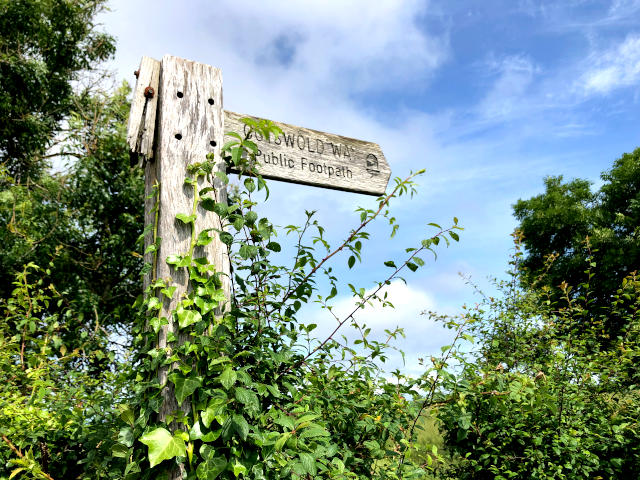 Cotswolds way sign